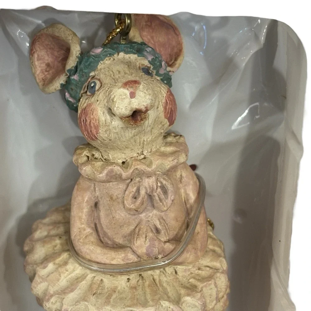 Hole In The Wall Gang Twinkle Toes Ballerina Mouse W1455 With Box Kurt Adler VTG